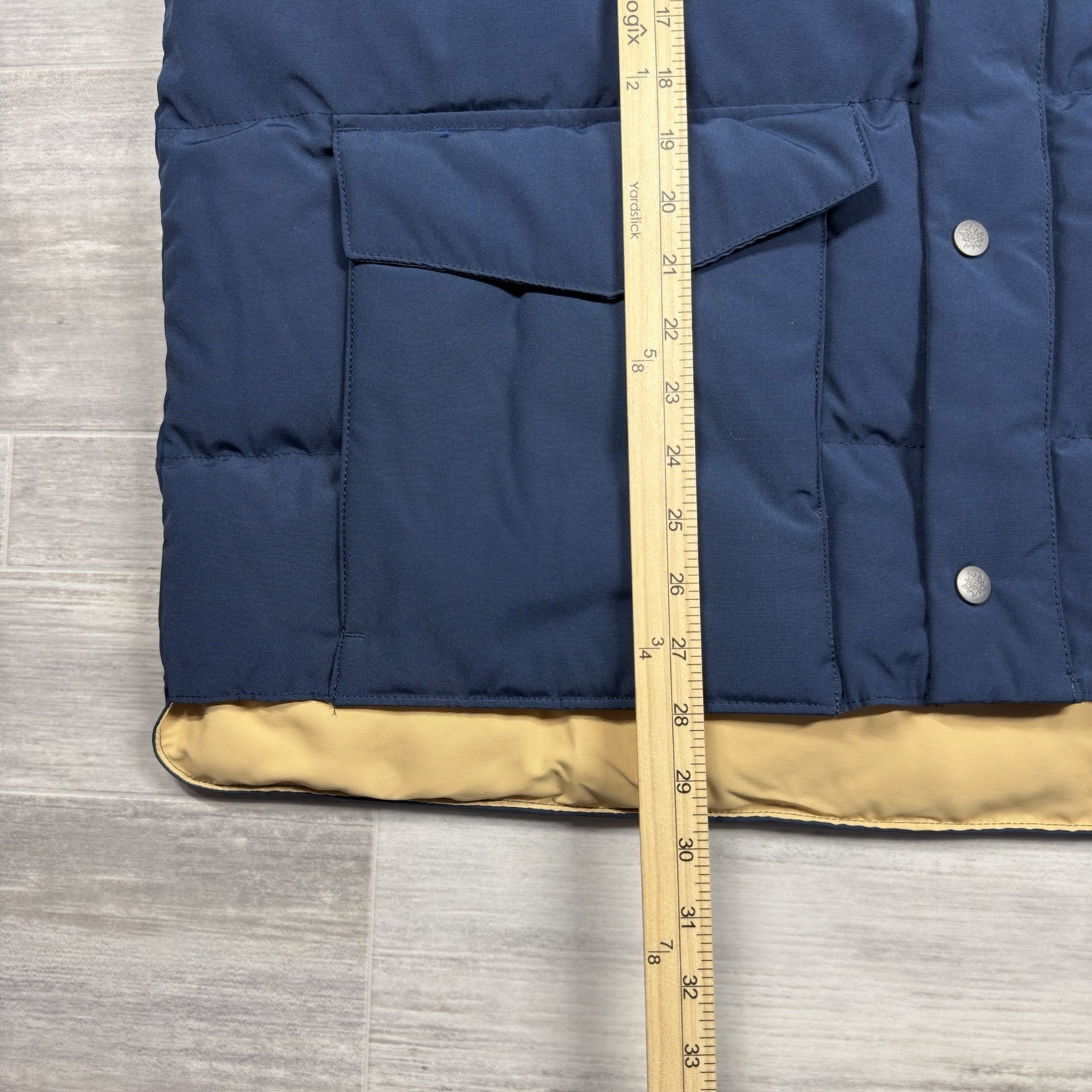 Alpine Design 1962 Puffer Vest Vintage Blue Men's Size Xxl Winter Rugged Nwt — image 5 of 7